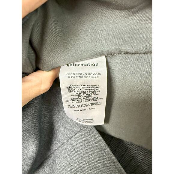 Reformation Charcoal and Cream Tank Top - Picture 6 of 7